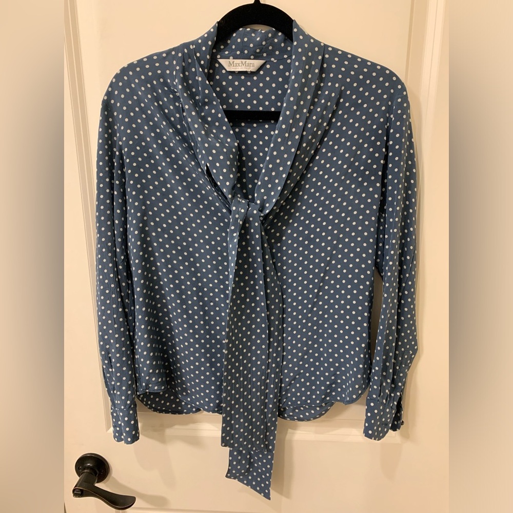 Max Mara Silk Blouse Size XS/S
